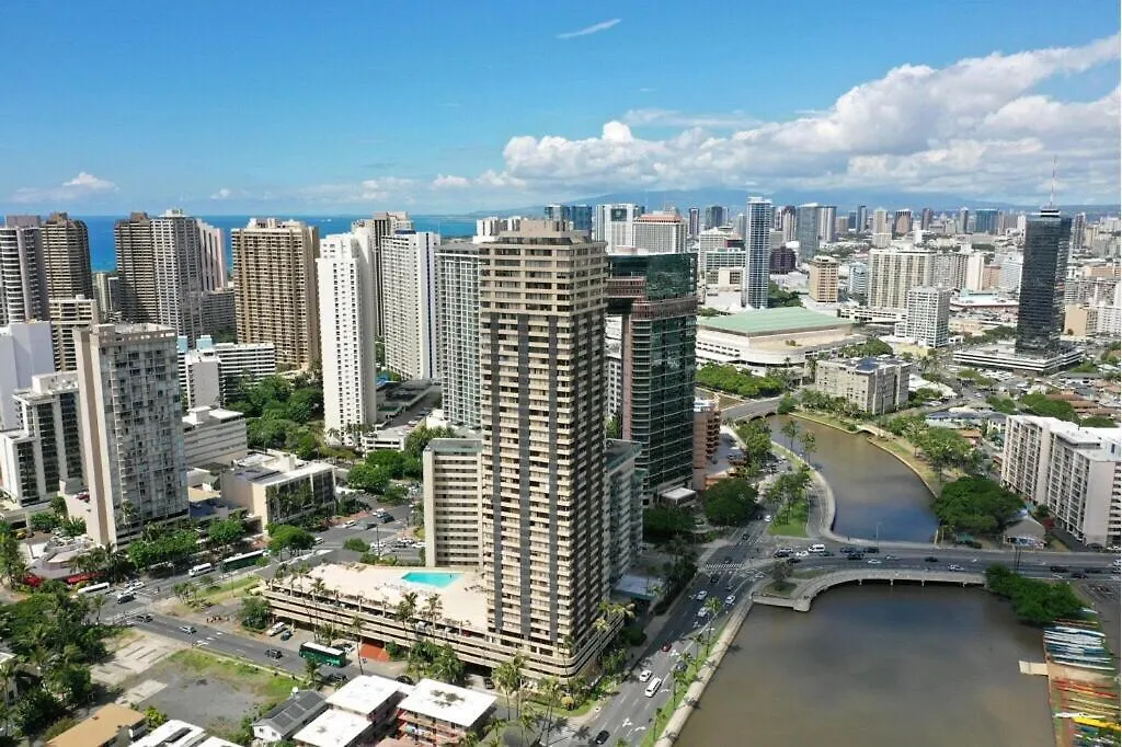 호놀룰루 Hawaiian Monarch Penthouse 401 By Hawaii Ocean Club 아파트